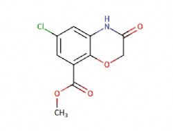 Methyl 6-chloro-3-oxo-3,4-dihydro-2H-benzo[b][1,4]oxazine-8-carboxylate