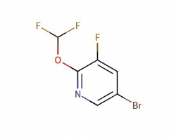 5-bromo-2-(difluoromethoxy)-3-fluoropyridine