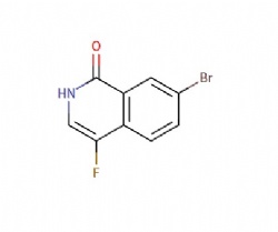 7-bromo-4-fluoroisoquinolin-1(2H)-one
