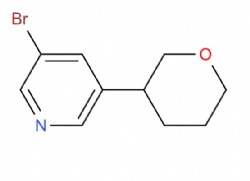 3-bromo-5-(tetrahydro-2H-pyran-3-yl)pyridine
