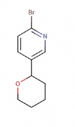 2-bromo-5-(tetrahydro-2H-pyran-2-yl)pyridine
