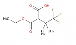 2-(ethoxycarbonyl)-4,4,4-trifluoro-3,3-dimethylbutanoic acid