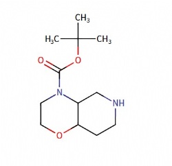 tert-butyl 2,3,4a,5,6,7,8,8a-octahydropyrido[4,3-b][1,4]oxazine-4-carboxylate