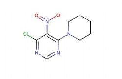 4-chloro-5-nitro-6-(piperidin-1-yl)pyrimidine