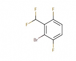 2-bromo-3-(difluoromethyl)-1,4-difluorobenzene