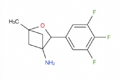 1-methyl-3-(3,4,5-trifluorophenyl)-2-oxabicyclo[2.1.1]hexan-4-amine