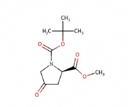 (R)-1-tert-butyl 2-methyl 4-oxopyrrolidine-1,2-dicarboxylate