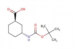(1R,3R)-3-((tert-butoxycarbonyl)amino)cyclohexane-1-carboxylic acid