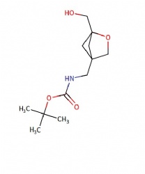 tert-butyl ((1-(hydroxymethyl)-2-oxabicyclo[2.1.1]hexan-4-yl)methyl)carbamate