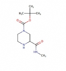 tert-butyl 3-(methylcarbamoyl)piperazine-1-carboxylate