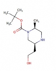 tert-butyl (2S,5S)-5-(2-hydroxyethyl)-2-methylpiperazine-1-carboxylate