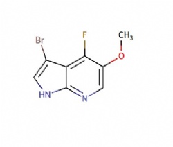 3-bromo-4-fluoro-5-methoxy-1H-pyrrolo[2,3-b]pyridine