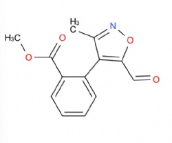 methyl 2-(5-formyl-3-methylisoxazol-4-yl)benzoate