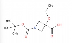 1-(tert-butoxycarbonyl)-3-ethoxyazetidine-3-carboxylic acid
