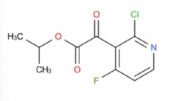 propan-2-yl 2-(2-chloro-4-fluoropyridin-3-yl)-2-oxoacetate