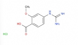4-guanidino-2-methoxybenzoic acid hydrochloride