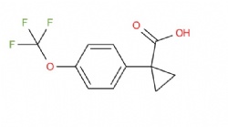 1-(4-(trifluoromethoxy)phenyl)cyclopropane-1-carboxylic acid