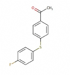 1-(4-((4-fluorophenyl)thio)phenyl)ethan-1-one