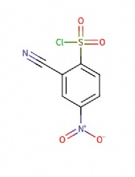 2-Cyano-4-nitrobenzene-1-sulfonyl chloride