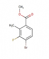Methyl 4-bromo-3-fluoro-2-methylbenzoate