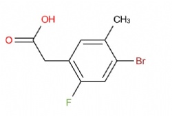 2-(4-bromo-2-fluoro-5-methylphenyl)acetic acid