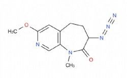 3-azido-7-methoxy-1-methyl-1,3,4,5-tetrahydro-2H-pyrido[3,4-b]azepin-2-one