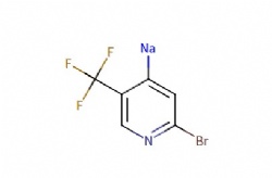 (2-bromo-5-(trifluoromethyl)pyridin-4-yl)sodium