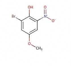 2-bromo-4-methoxy-6-nitrophenol