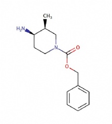 benzyl (3S,4R)-4-amino-3-methylpiperidine-1-carboxylate