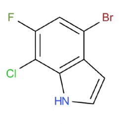 4-bromo-7-chloro-6-fluoro-1H-indole