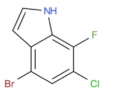 4-bromo-6-chloro-7-fluoro-1H-indole