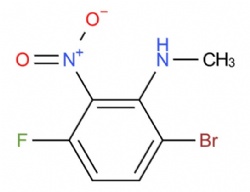 6-bromo-3-fluoro-N-methyl-2-nitroaniline