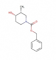 benzyl (3R,4S)-4-hydroxy-3-methylpiperidine-1-carboxylate