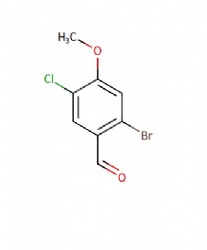 2-bromo-5-chloro-4-methoxybenzaldehyde