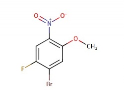 1-bromo-2-fluoro-5-methoxy-4-nitrobenzene