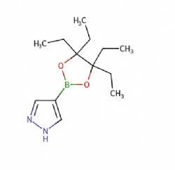 1H-Pyrazole, 4-(4,4,5,5-tetraethyl-1,3,2-dioxaborolan-2-yl)-