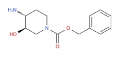 benzyl (3R,4R)-4-amino-3-hydroxypiperidine-1-carboxylate