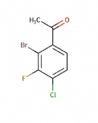 1-(2-bromo-4-chloro-3-fluorophenyl)ethan-1-one
