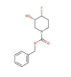 benzyl (3S,4R)-4-fluoro-3-hydroxypiperidine-1-carboxylate