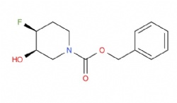 benzyl (3R,4S)-4-fluoro-3-hydroxypiperidine-1-carboxylate