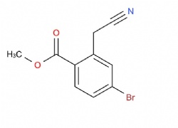 methyl 4-bromo-2-(cyanomethyl)benzoate