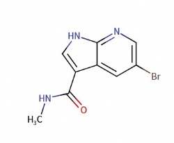 5-bromo-N-methyl-1H-pyrrolo[2,3-b]pyridine-3-carboxamid