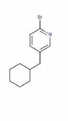 2-bromo-5-(cyclohexylmethyl)pyridine