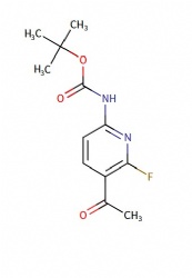 tert-butyl (5-acetyl-6-fluoropyridin-2-yl)carbamate