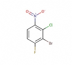 2-bromo-3-chloro-1-fluoro-4-nitrobenzene