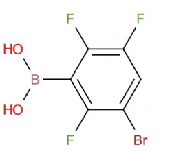 (3-bromo-2,5,6-trifluorophenyl)boronic acid