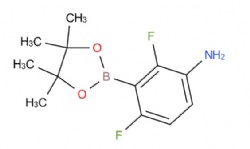 2,4-difluoro-3-(4,4,5,5-tetramethyl-1,3,2-dioxaborolan-2-yl)aniline