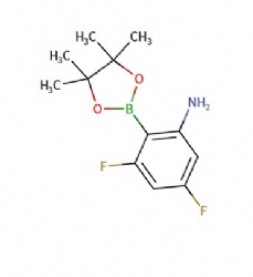 3,5-difluoro-2-(4,4,5,5-tetramethyl-1,3,2-dioxaborolan-2-yl)aniline