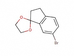 6-bromo-2,3-dihydrospiro[indene-1,2'-[1,3]dioxolane]