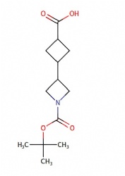 3-{1-[(tert-butoxy)carbonyl]azetidin-3-yl}cyclobutane-1-carboxylic acid